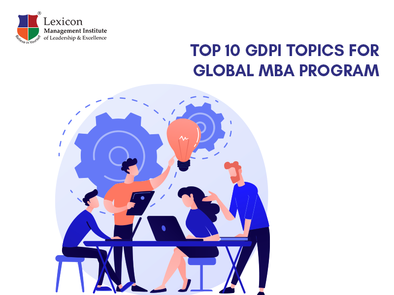 Top GDPI Topics for Global MBA Program-Lexicon MILE