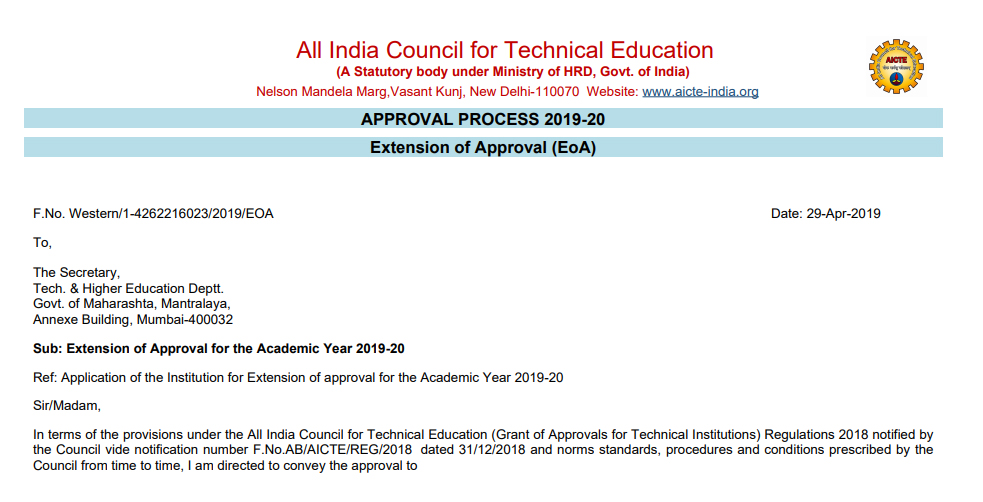  Approval 2019-20 