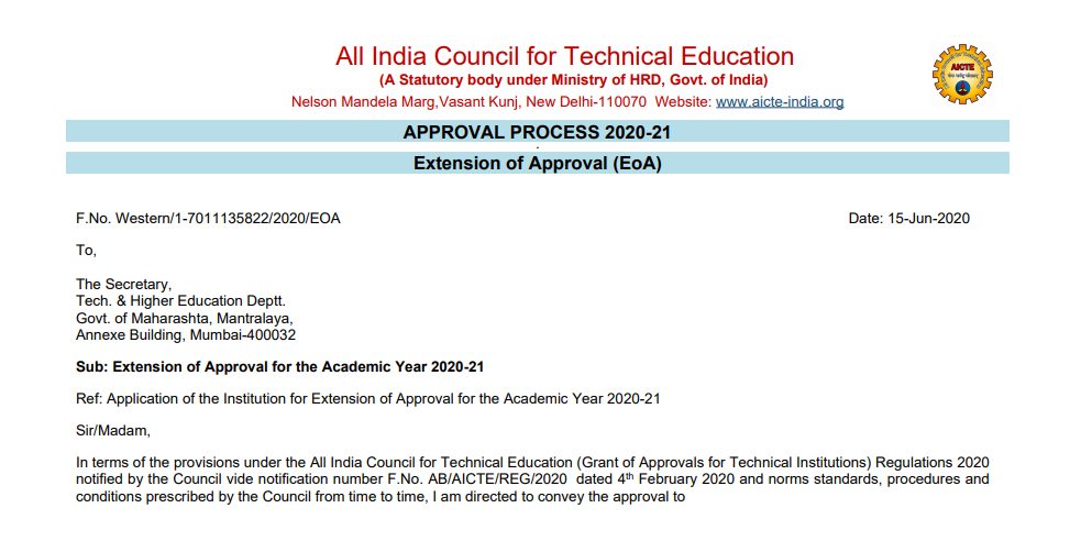 Approval 2020-21